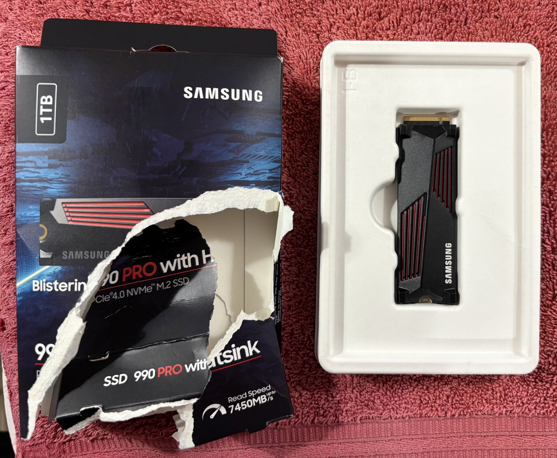 Samsung 990 PRO Heatsink SSD 1TB