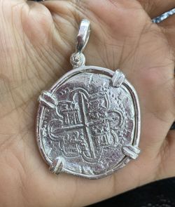 Atocha shipwreck coin pendant