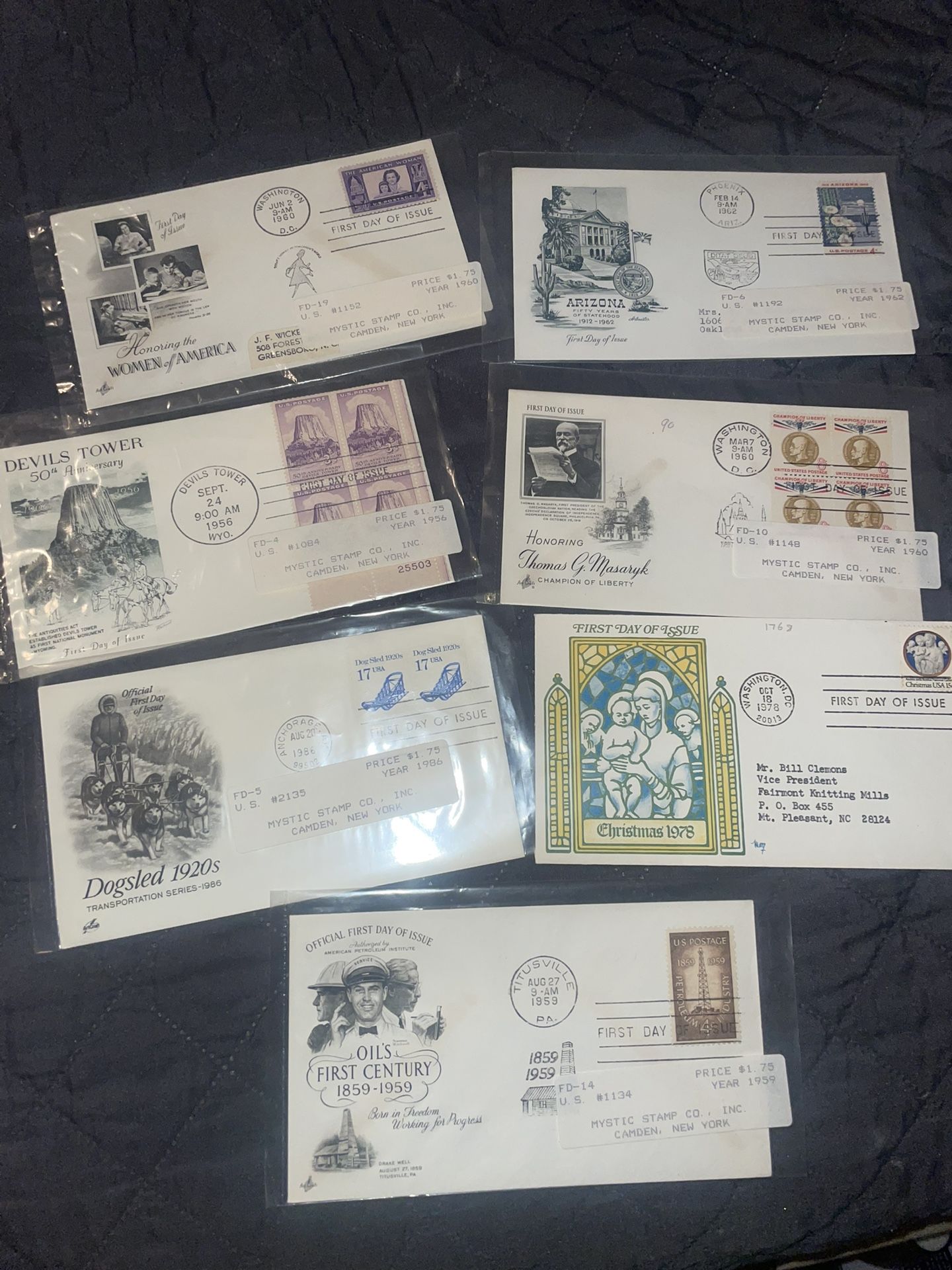 First Date Of Issue Stamps