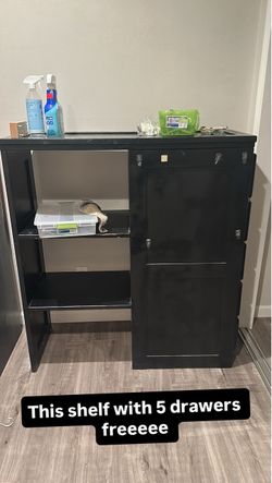 5 drawer cabinet