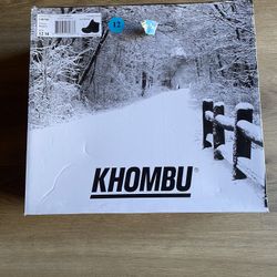 New Khombu Weatherproof/Weather Rated Men,s Ankle Boots. Size 12