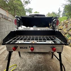 Camp Chef, Tundra Pro 16, 3 Burner Camp/Tailgate Stove