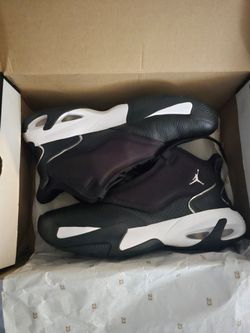 Air Jordan Black and White Sneakers