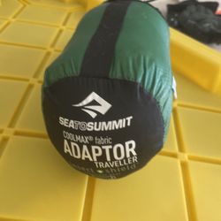 Sea to Summit Adaptor Coolmax Traveller Liner with Insect Shield One Size, Emerald