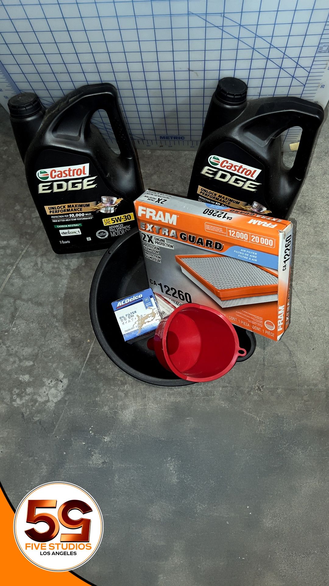 MOTOR OIL CHANGE PRO-SETUP