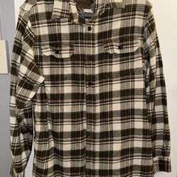 Orvis Men’s Flannel Shirt Size M