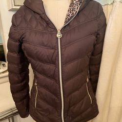 MK Size Small Hooded Down  Only $40  Pick Up Please 