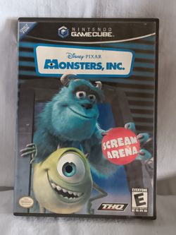 Monsters Inc  Scream Arena Nintendo GameCube Tested 