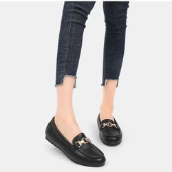 Loafers- Black Size 9