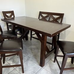 Dining Table Set For 6 People 