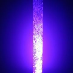 LED Water Bubble Cylinder Lamp