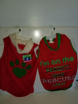 XMAS doggy outfits