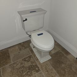 Used Pedestal Sink And Toilets, Kohler And Kallista 