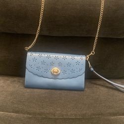 Purse Coach Crossbody Blue