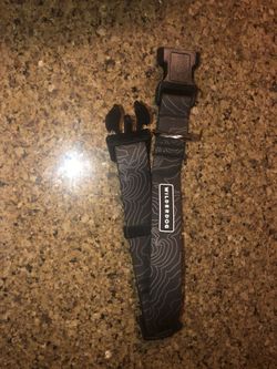 Wilder dog black waterproof dog collar