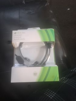 Xbox Head Set New