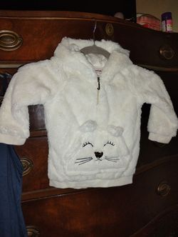 Toddler Juicy Couture Fuzzy Cat Jacket