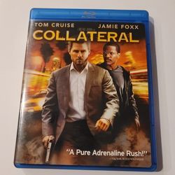 $5 BLU RAY , COLLATERAL. BLU RAY ONLY NO DIGITAL OR DVD $5 OR TRADE FOR A MOVIE I DO NOT ALREADY OWN. 