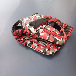 Rawlings Youth Baseball Glove with Geometric Pattern