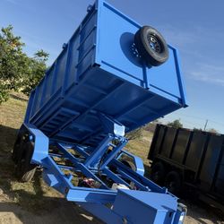 New Sissor Hoist Trailer 