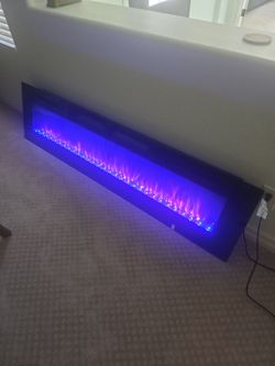72 Inch Electric Fireplace
