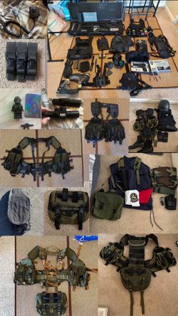 Military & Tactical gear and airsoft replica items