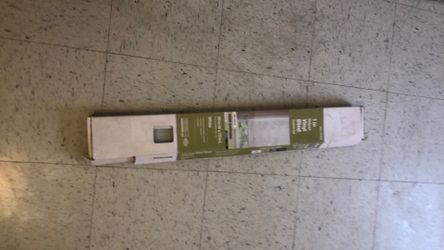 New 1 in. Deluxe Vinyl Blind White 30” W x 72” L Room Darkening