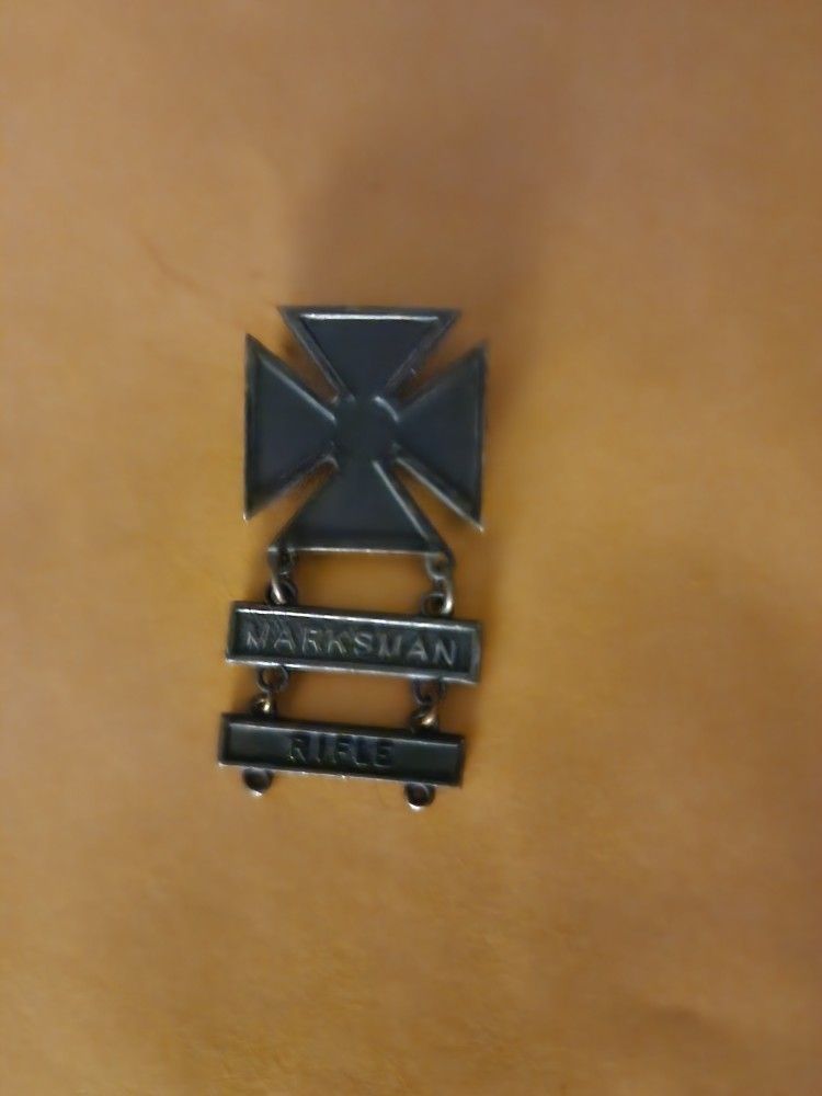Sterling Military Pin