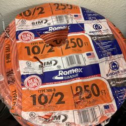 New Romex Wire 10/2