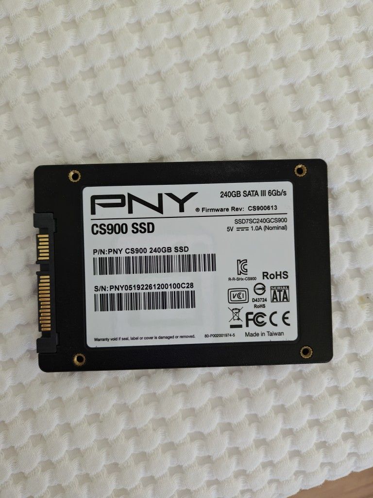 PNY 250GB SSD 2.5" Sata