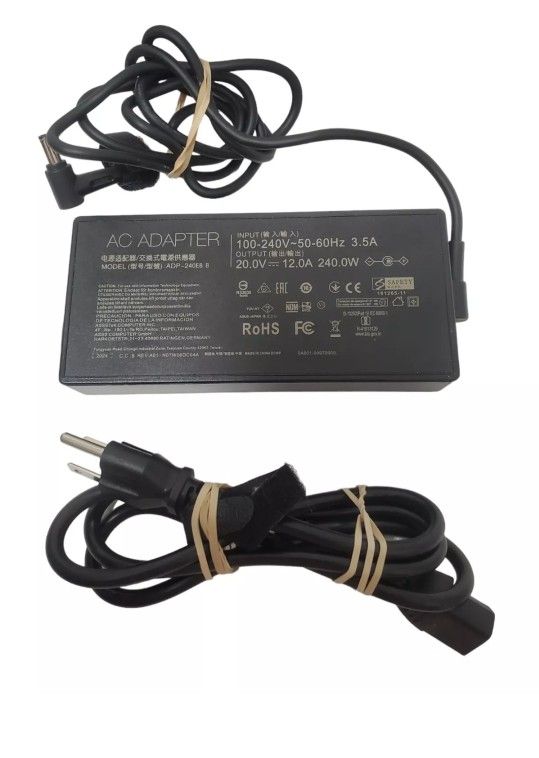 For ASUS 240W 20V 12.A AC Adapter for ASUS ROG Strix SCAR/Zephyrus ADP-240 EB B