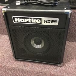 HARTKE BASS GUITAR AMPLIFIER HD25 COMBO AMP 8”  