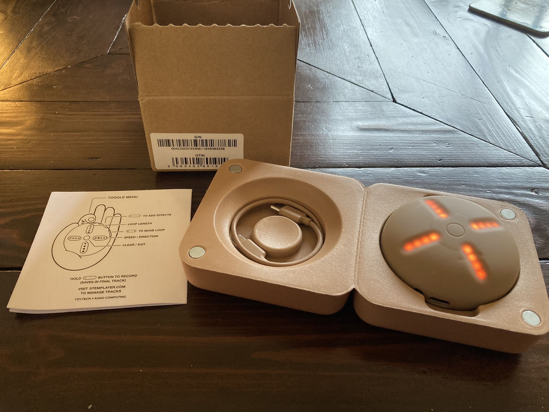 Original Donda Stem Player By Kanye West and Yeezy Tech X Kano