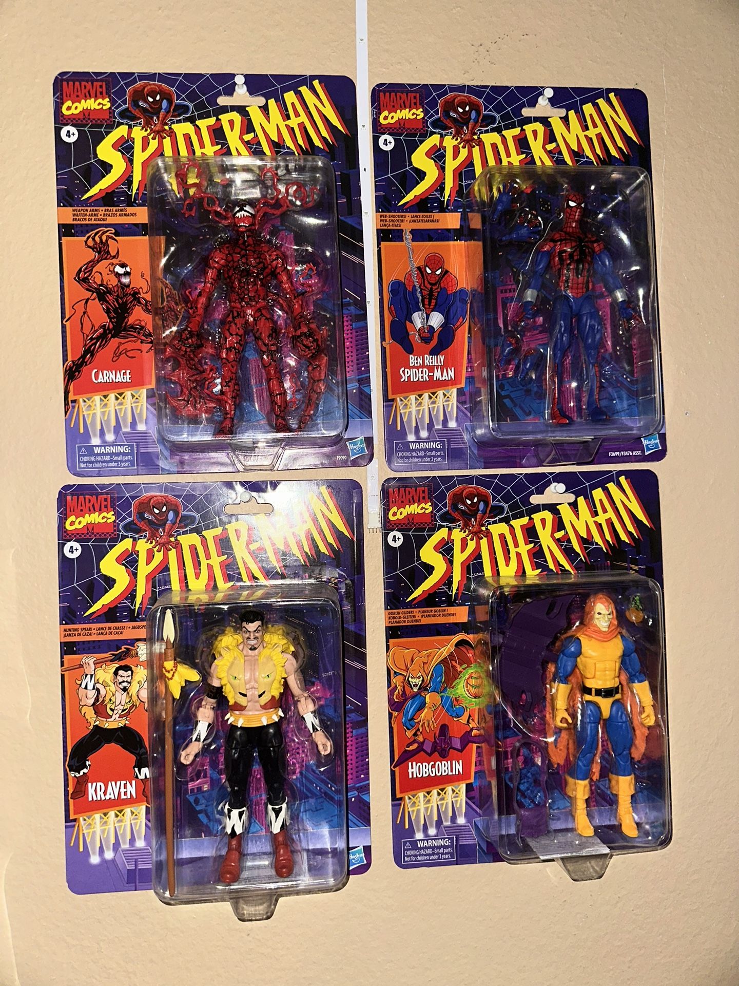 Retro Spider-Man Figures