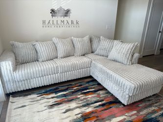 (6 Colors) NEW Fluffy Sectional Couches