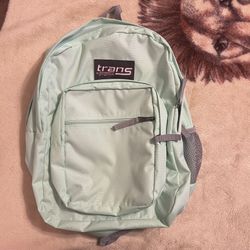 Teal Green Trans By Jan Sport Backpack