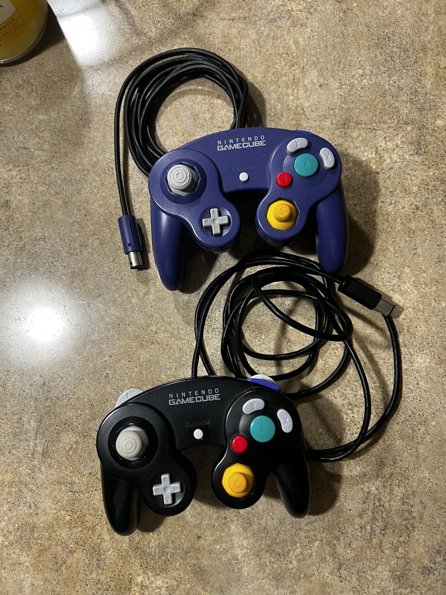 Nintendo GameCube controllers
