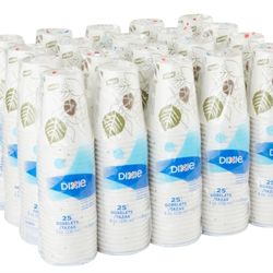 Dixie Disposable Paper Hot Coffee / Cold Cups 8 Oz., 500 Count