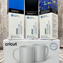 Cricut Mug /  Infusible Ink Transfer Sheets Bundle - NEW