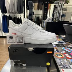 AIR FORCE 1 LOW SUPREME WHITE
