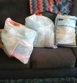 New 4 bags S/M adult diapers