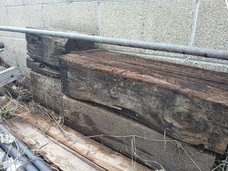 Railroad Tie Pieces