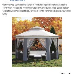 Gazebo tent