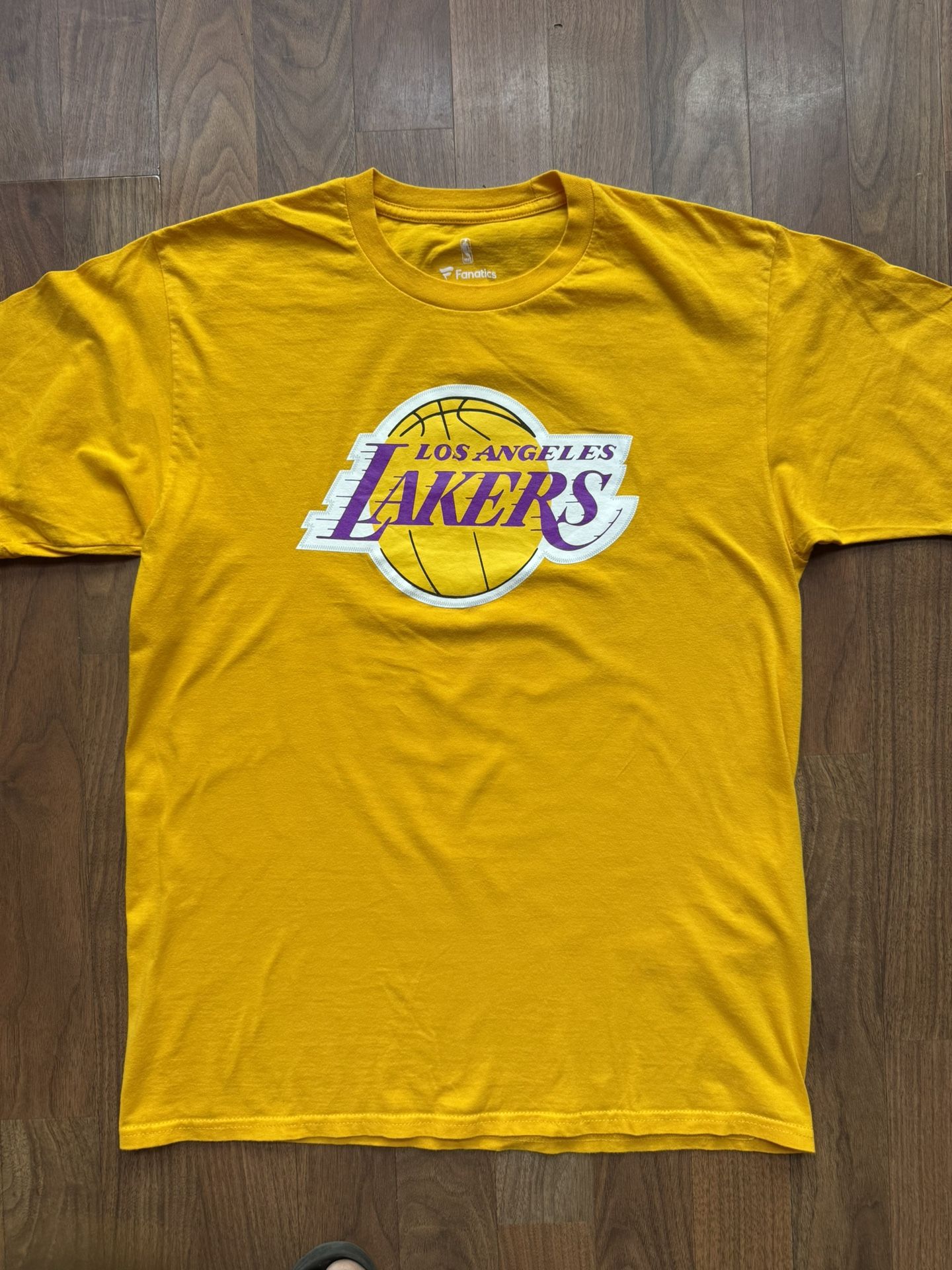 Fanatics Los Angeles Lakers Jersey Shirt Men's MED Yellow Lonzo Ball NBA