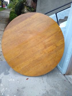 Solid oak antique table