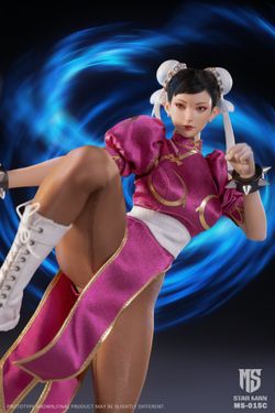 Star Man 1/6 MS-015C Street Fighter Chun-li Purple Ver. Action Figure NEW