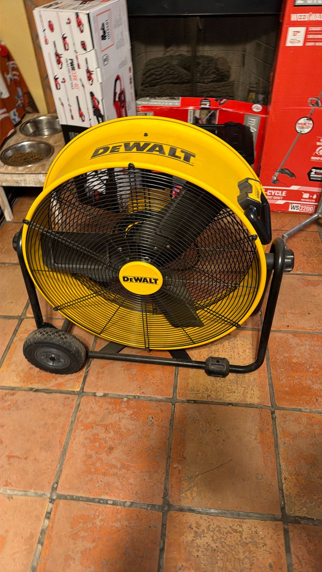 Dewalt Drum Fan Corded