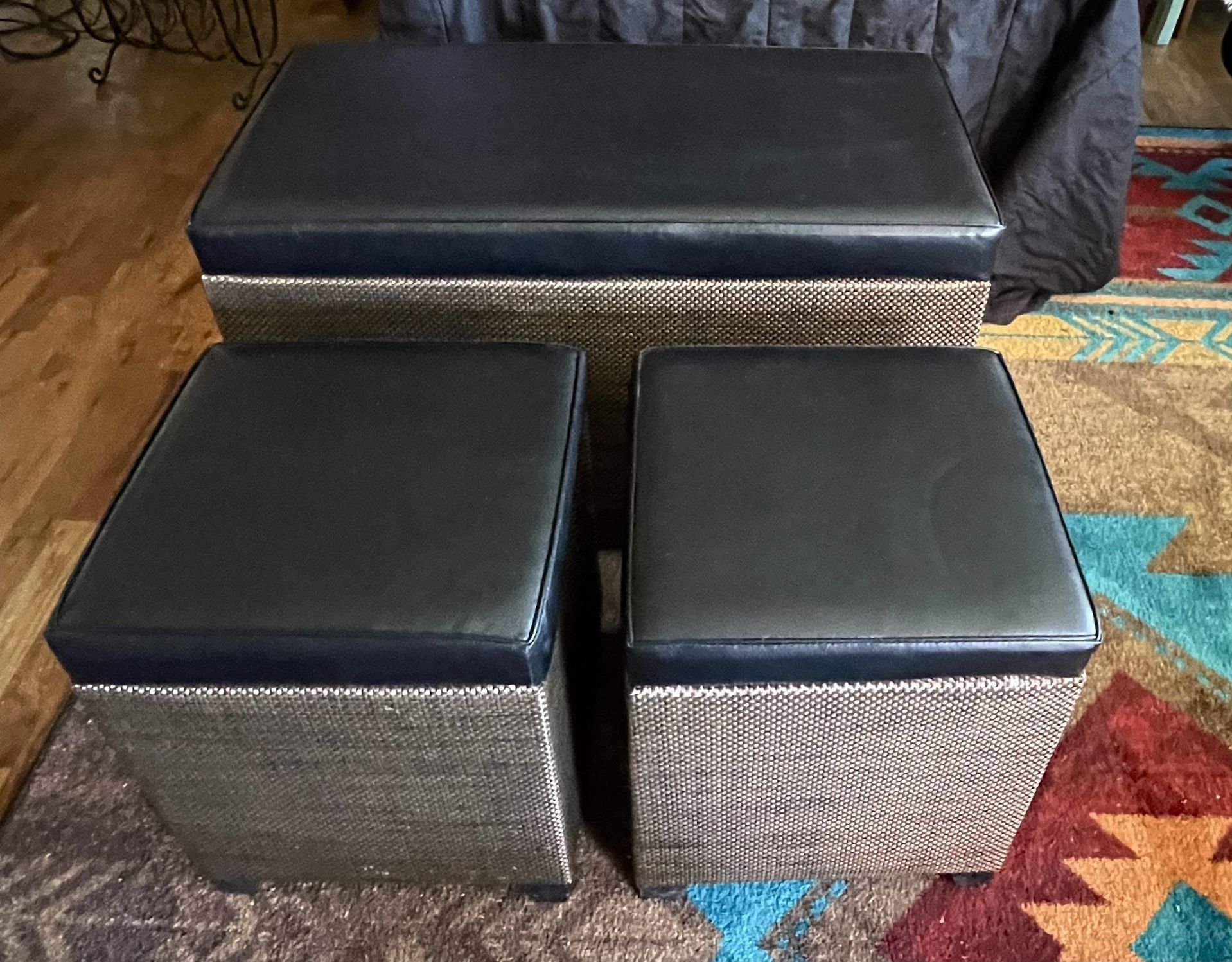 Storage Bench & Ottomans