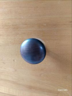 Brown brush wardrobe knobs brown