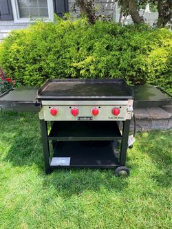 Camp Chef Four Burner FTG600 Flat Top Griddle.